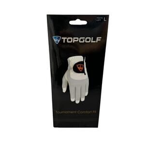 TOPGOLF *NEW* Youth White Tournament Confort Fit Glove — Youth Left Large Unisex